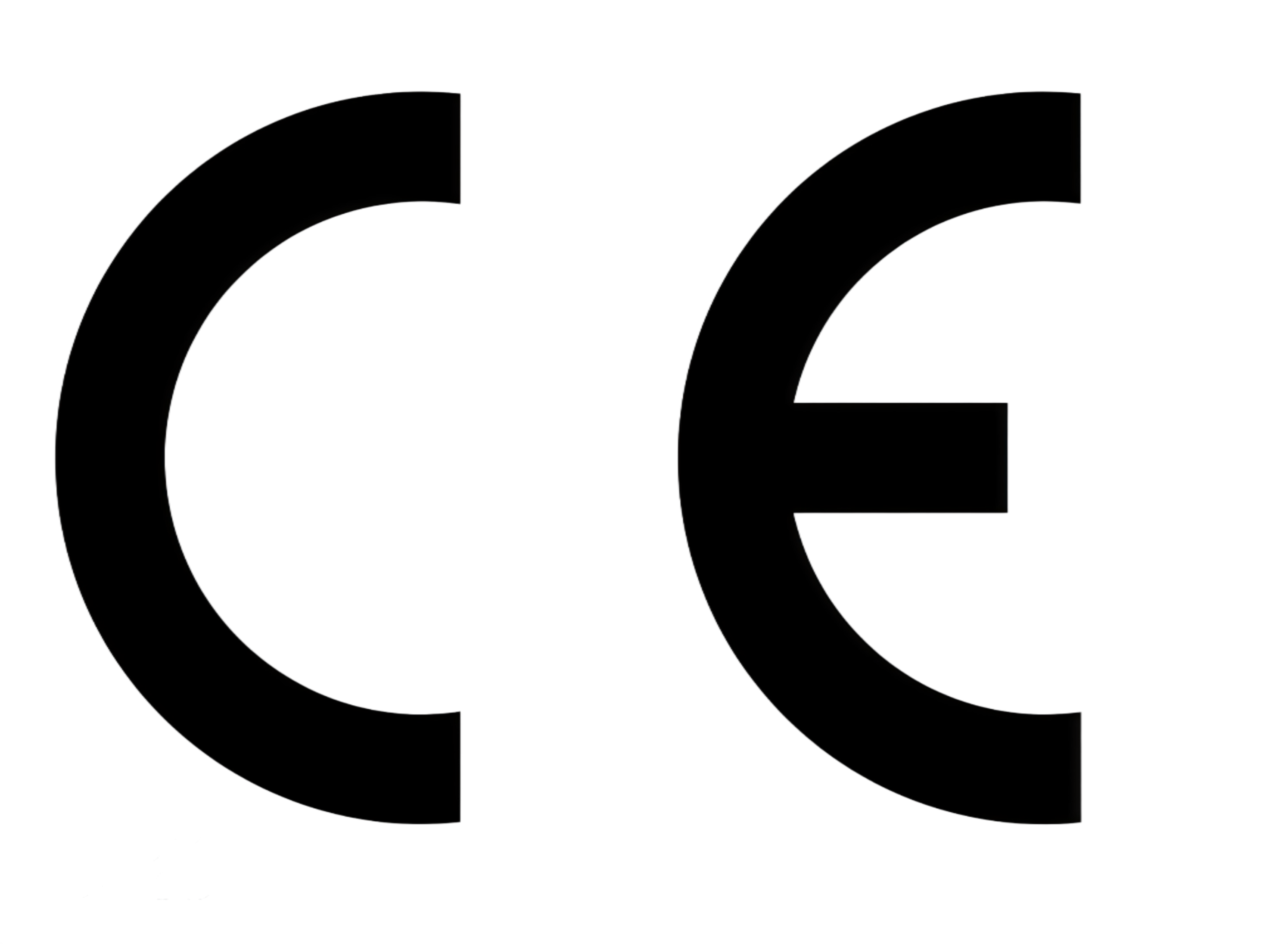 CE certification mark logo on official certificate document, European conformity standard symbol